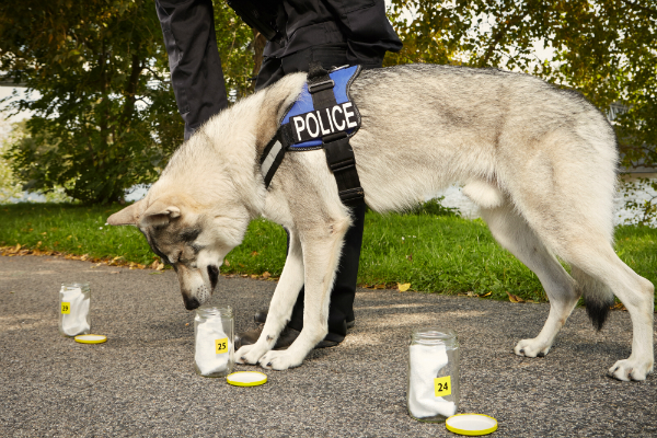 Mantrailing Polizeihund