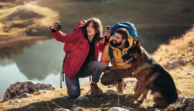 Wandern mit Hund