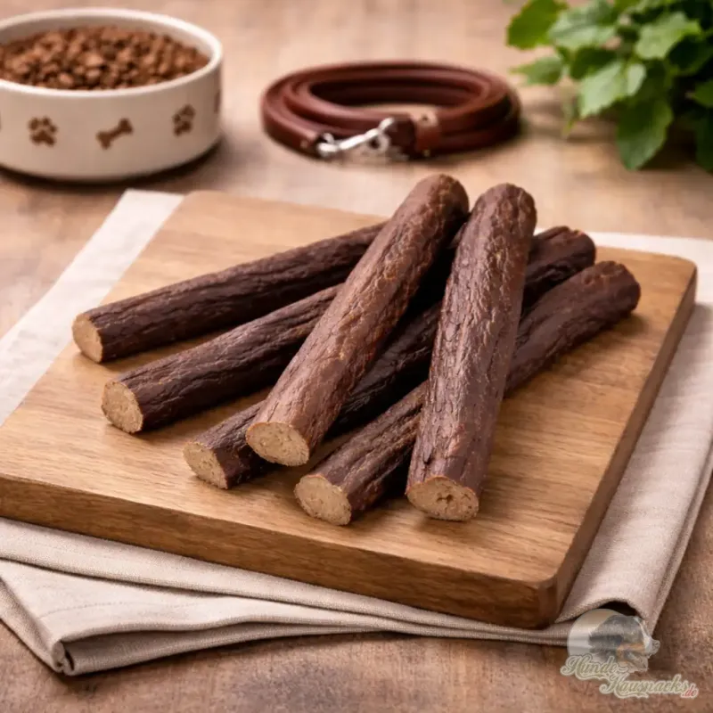 Hunde-Kausnacks Hirschfleisch-Rolls aus magerem Muskelfleisch