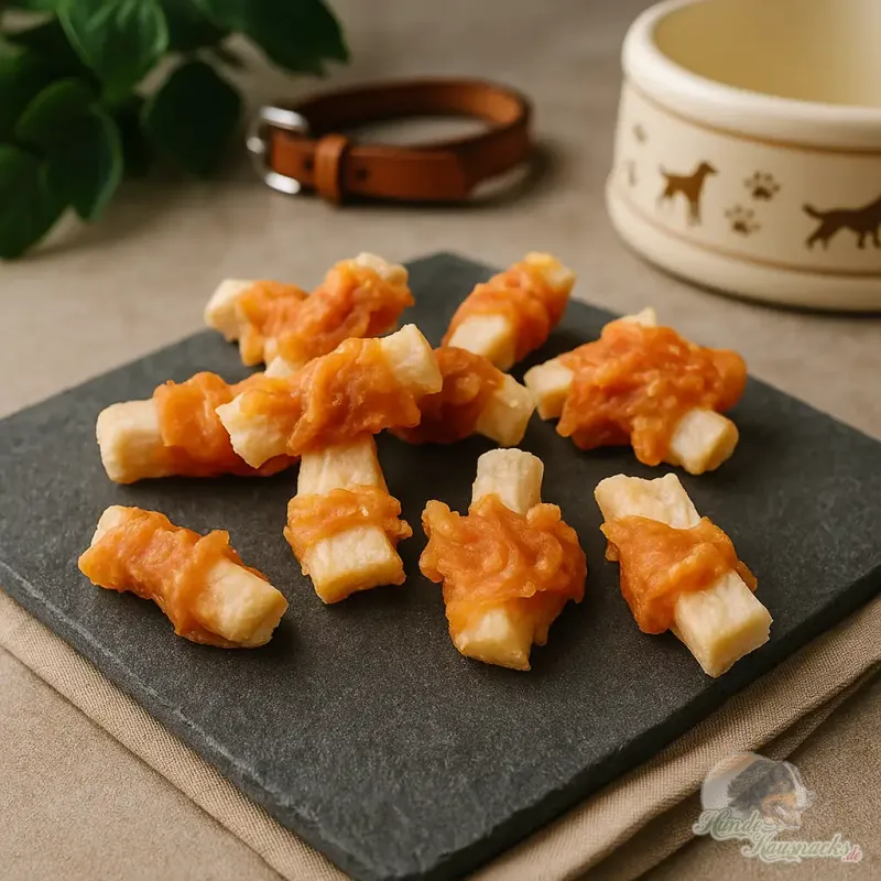 Weiches Leckerli, Hühnerbrust mit Kokosnuss