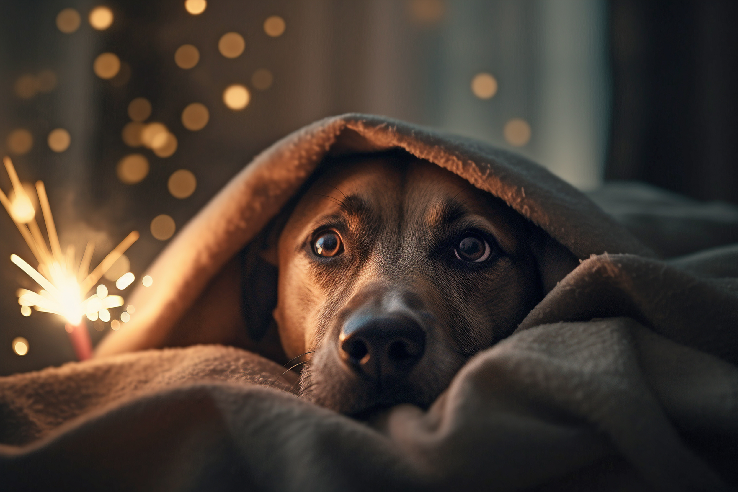 Silvester mit dem Hund gut überstehen HundeKausnacks Magazin