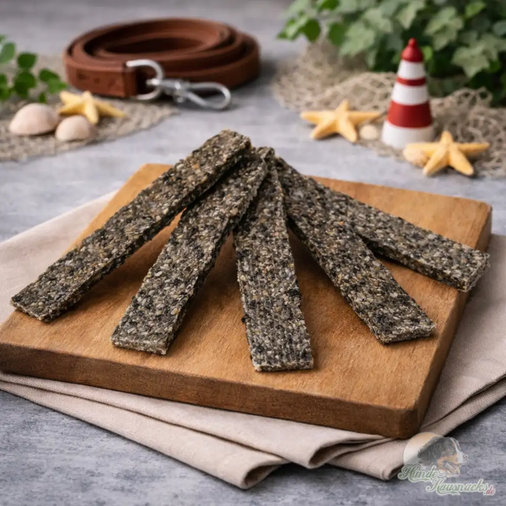 Dorschhaut-Kaustreifen 12cm als Fisch-Kausnack für Hunde