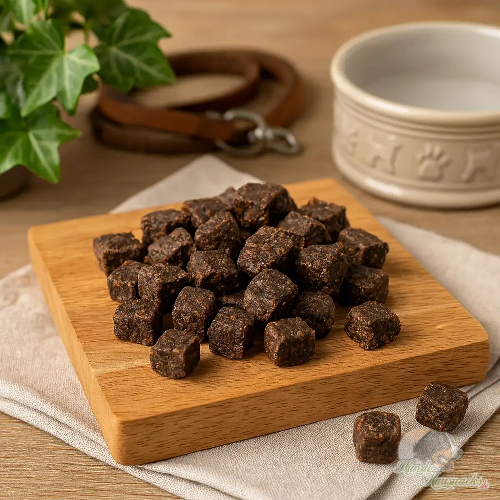 Getrocknete Trainingswürfel aus Gänsefleisch, kalorienarm, hypoallergen