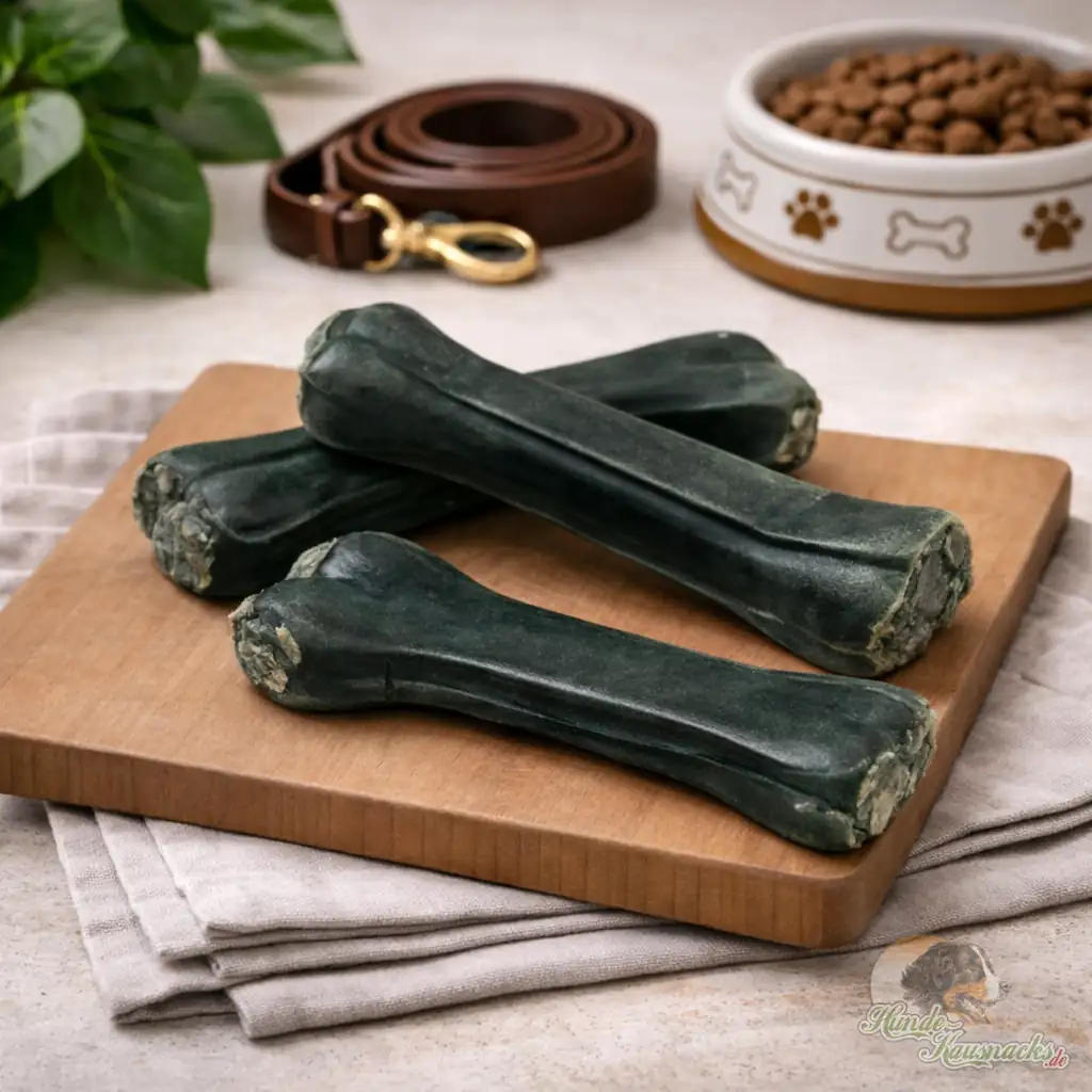 Kauknochen-Salbeifüllung (EU) Gr.2 17cm Kauartikel für Hunde mit Salbeifüllung