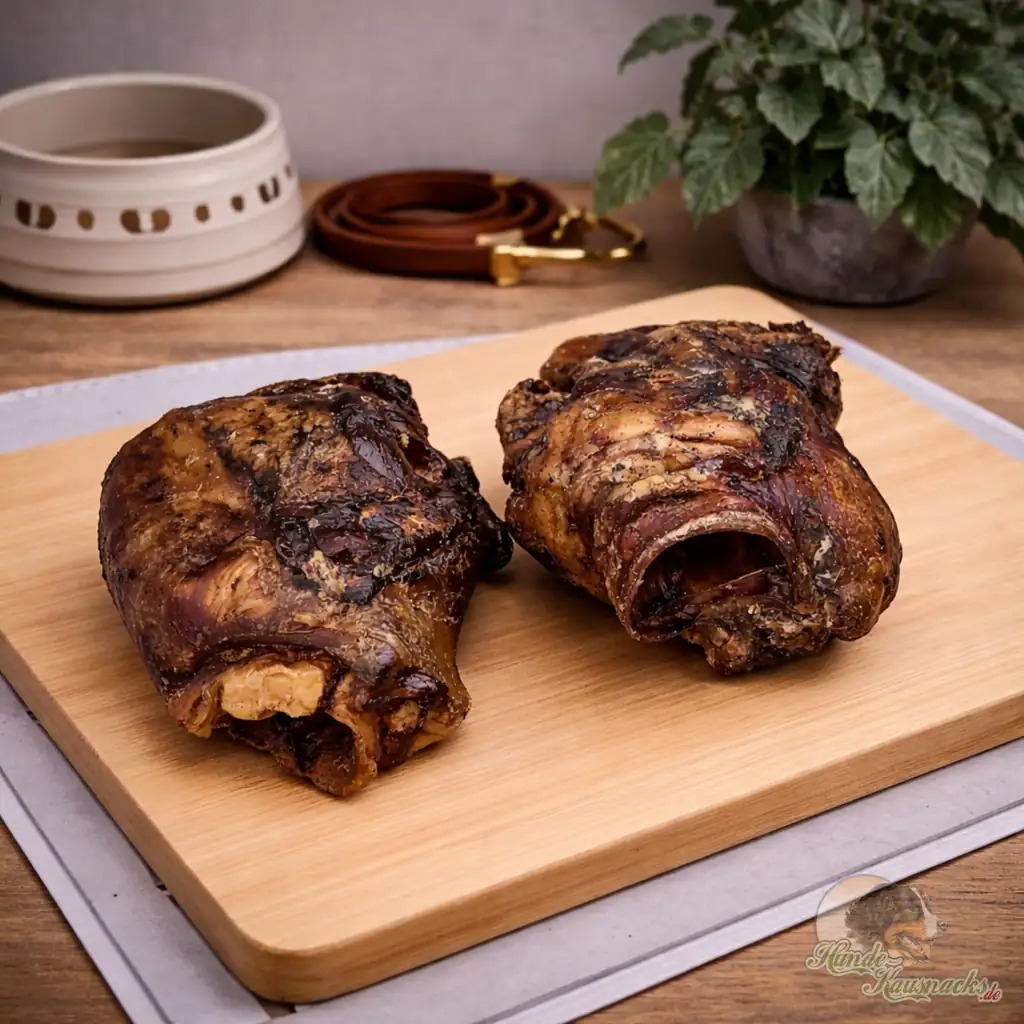 Ganzer-Rinderkehlkopf Gr.M für Hunde