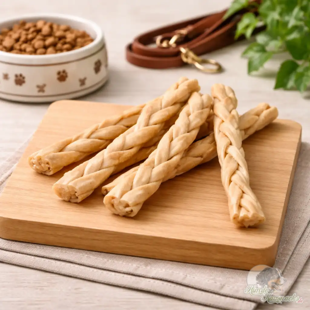 Rinderhaut-Zöpfe 30cm - Gr.S für Hunde