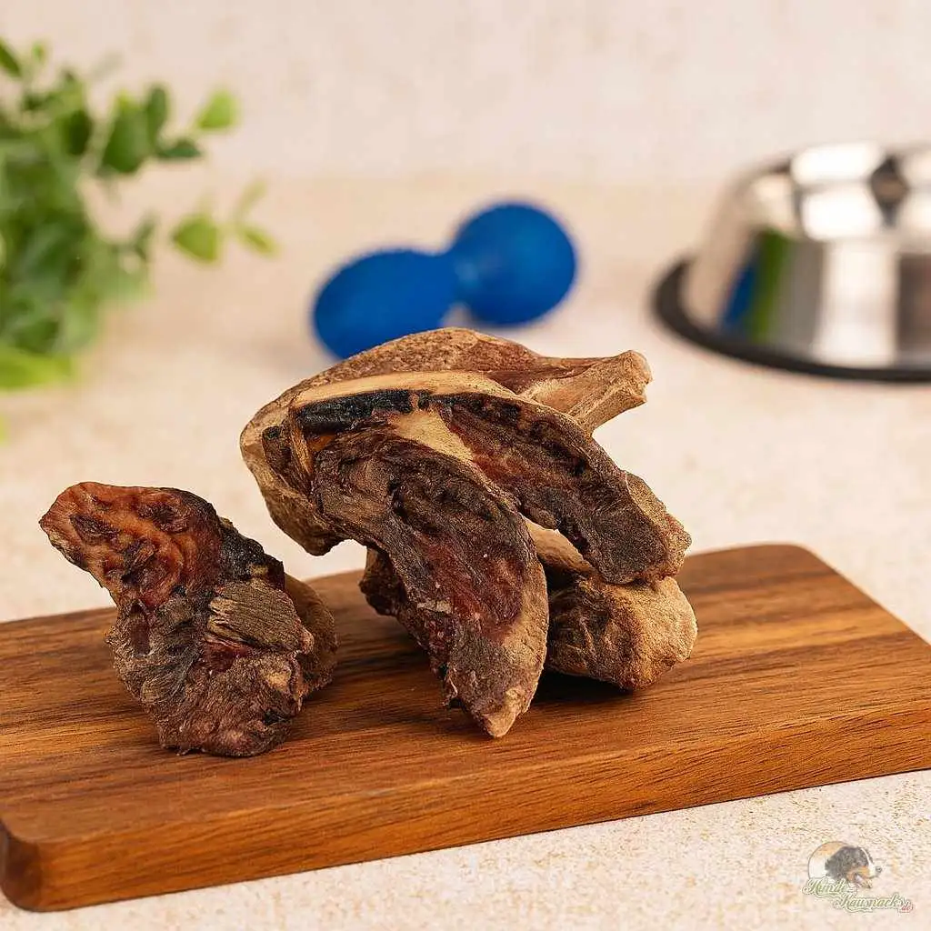 Pesenfleisch für Hunde – getrockneter Kausnack aus Rind, fettarm, naturbelassen und ideal als Belohnungshappen