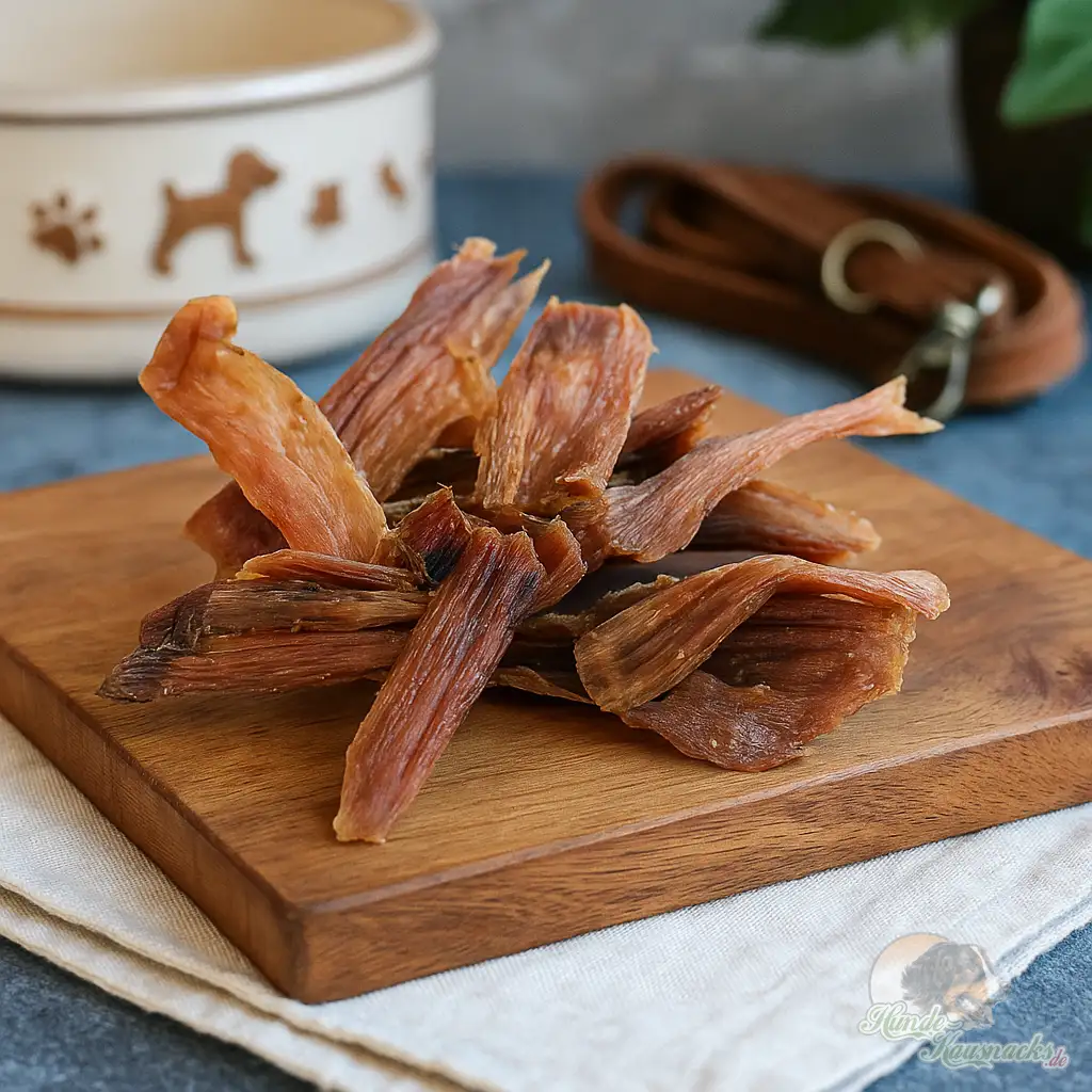 Pferde-Nackensehnen geschnitten, natürlicher Kausnack ohne Zusätze