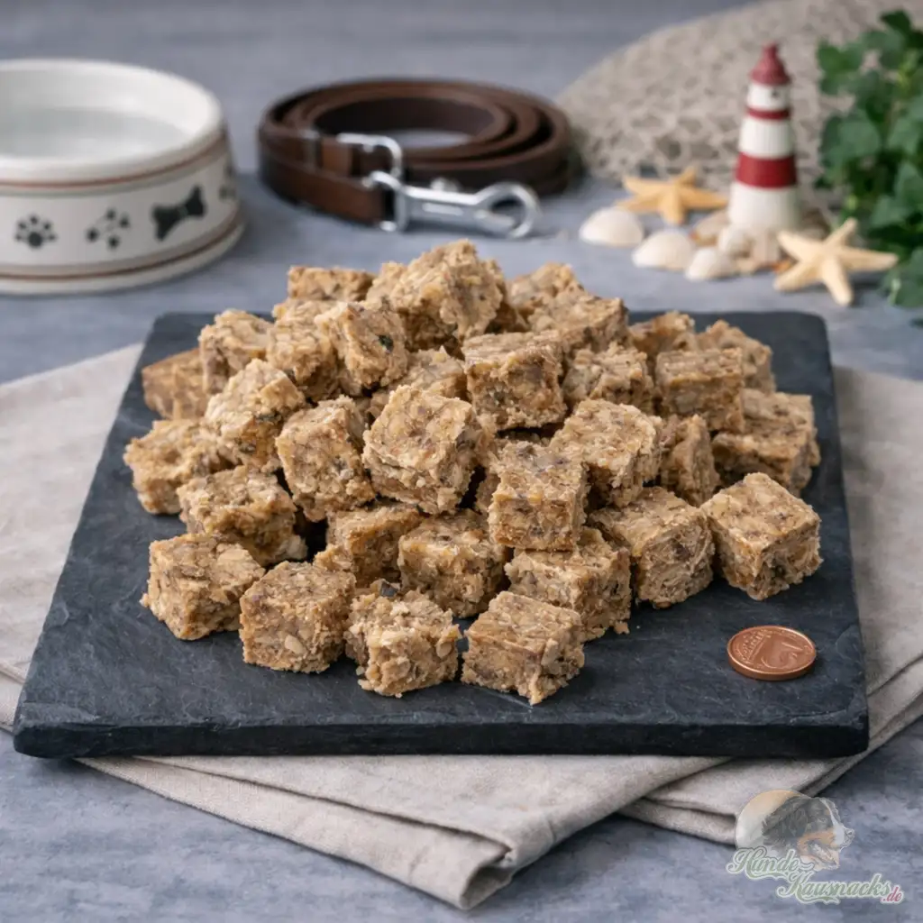 Trainingswürfel aus Dorschfleisch – natürlicher Hundesnack fürs Training
