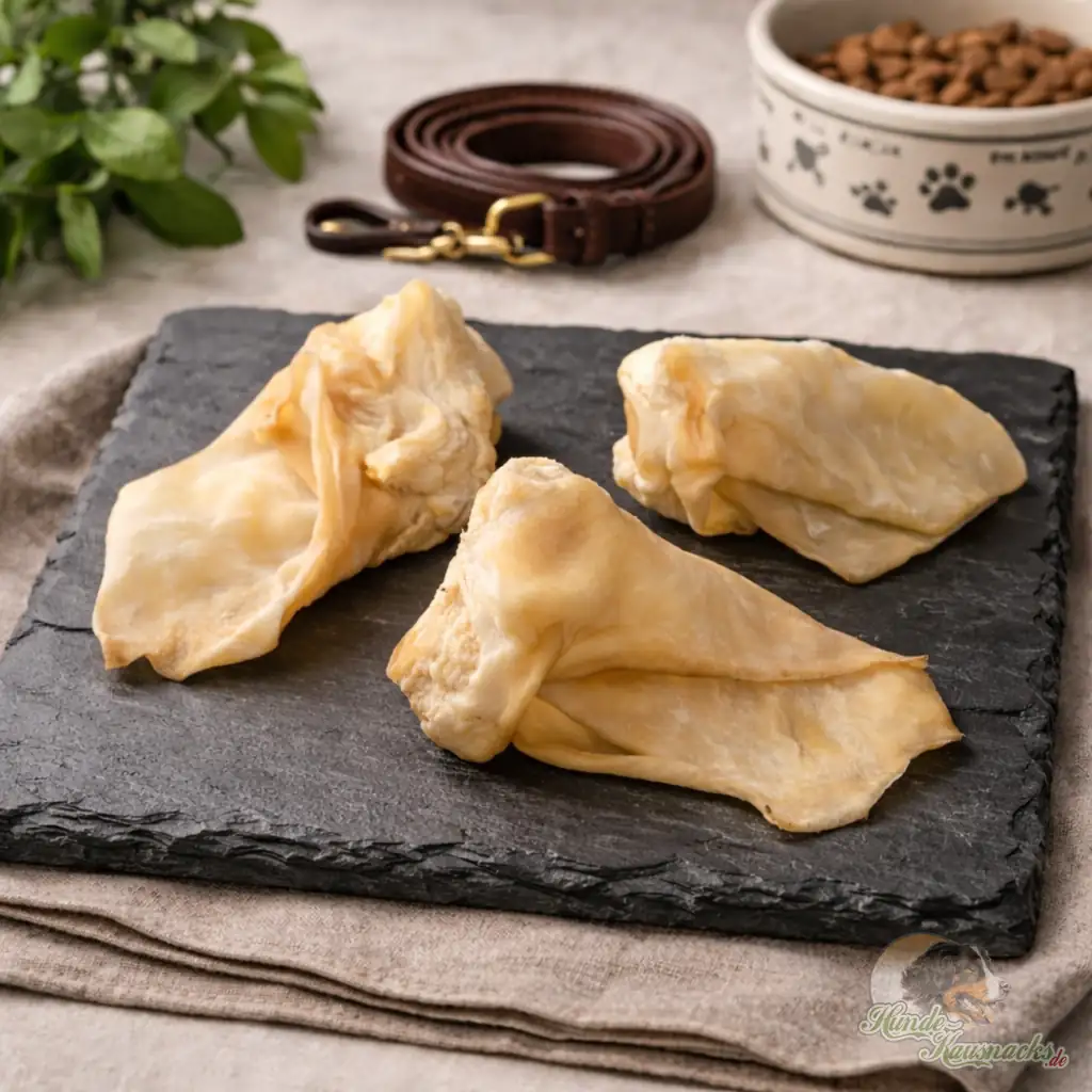 Kalbsohren mit Muschel Kauartikel