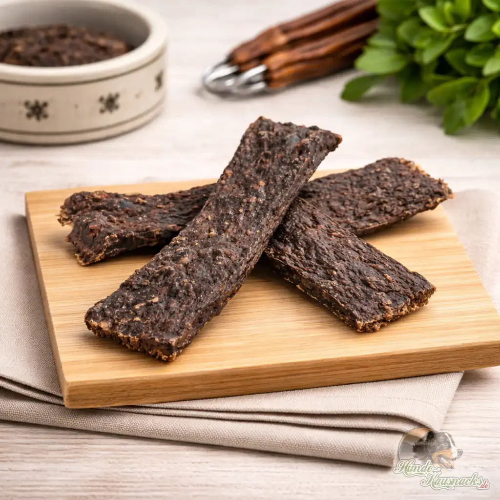 Getrocknete Fasan-Fleischstreifen Natur