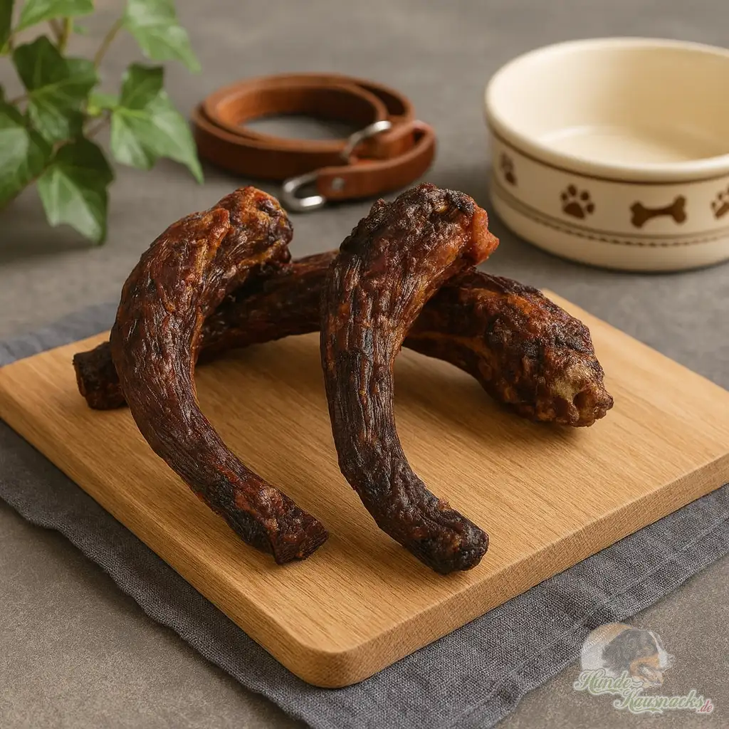 Putenhälse XL Gr.4, extra große getrocknete Hundekauartikel aus Putenfleisch