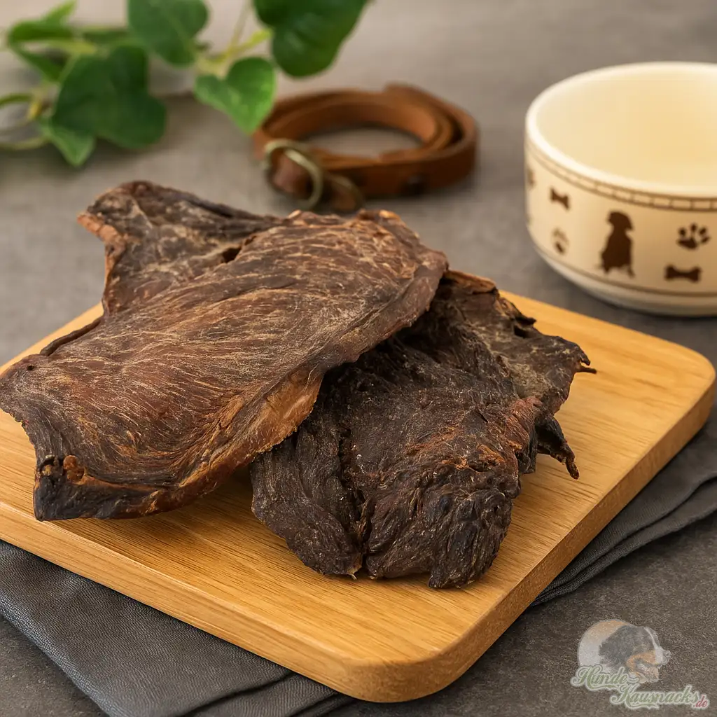 Pferdefleisch-Filetstreifen, magerer Kausnack für Hunde, hergestellt in Deutschland