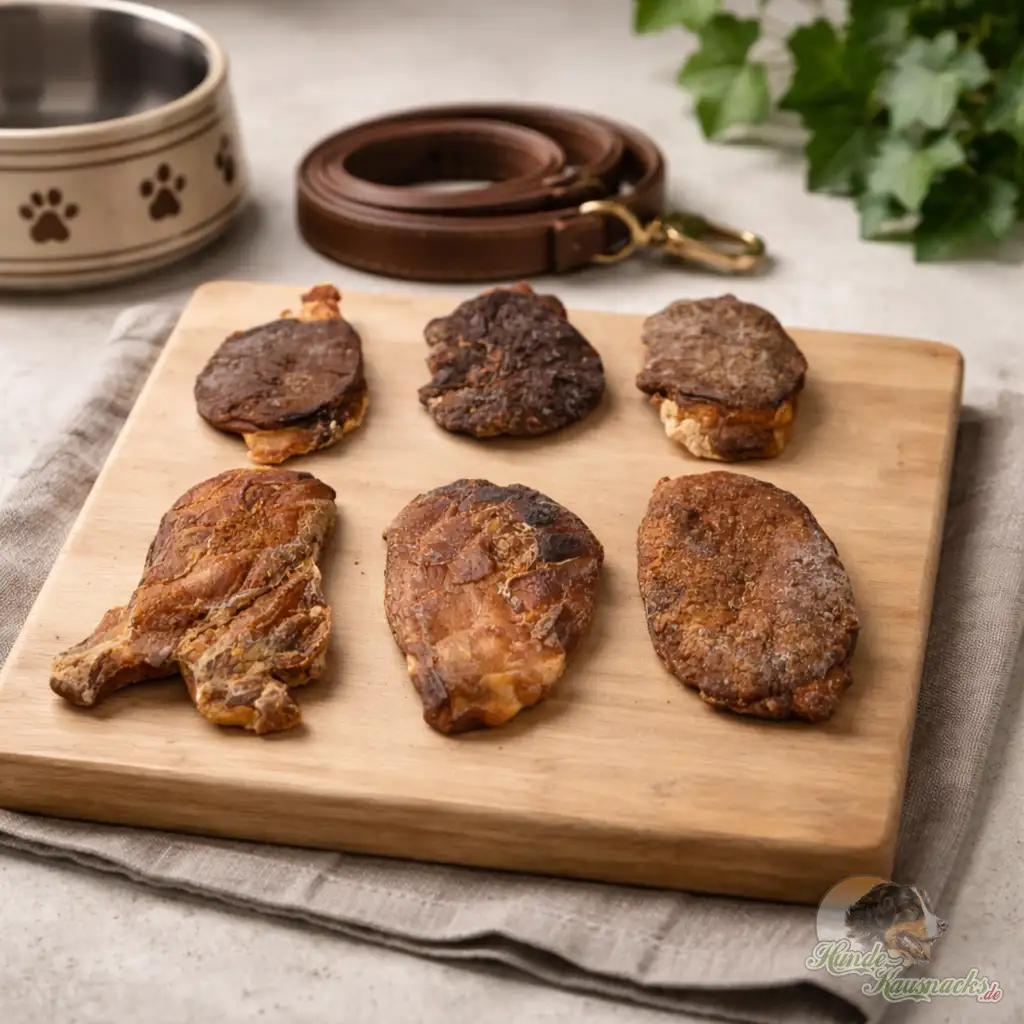 Getrocknete Widderhoden Kausnack