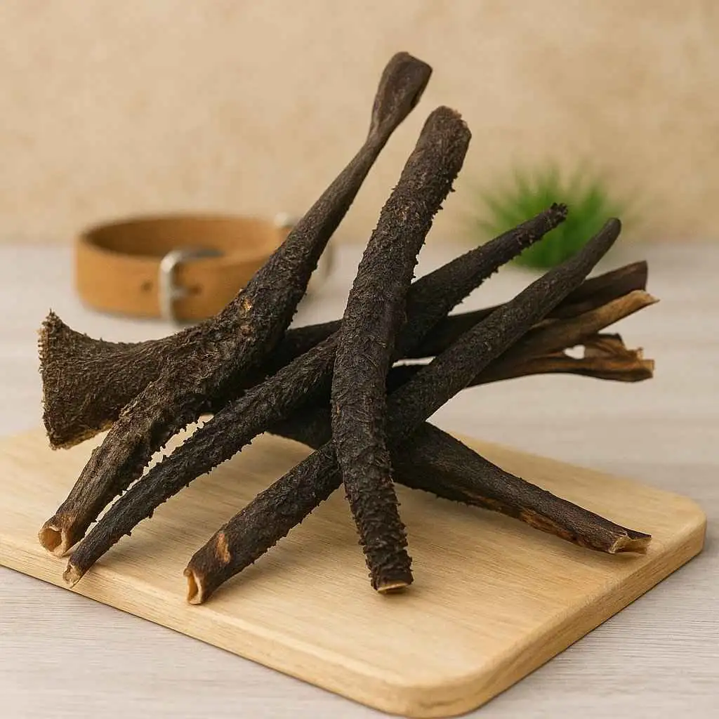 Deutscher Rinderpansen 30 cm, getrockneter Kausnack für Hunde, naturbelassen, ohne Zusätze