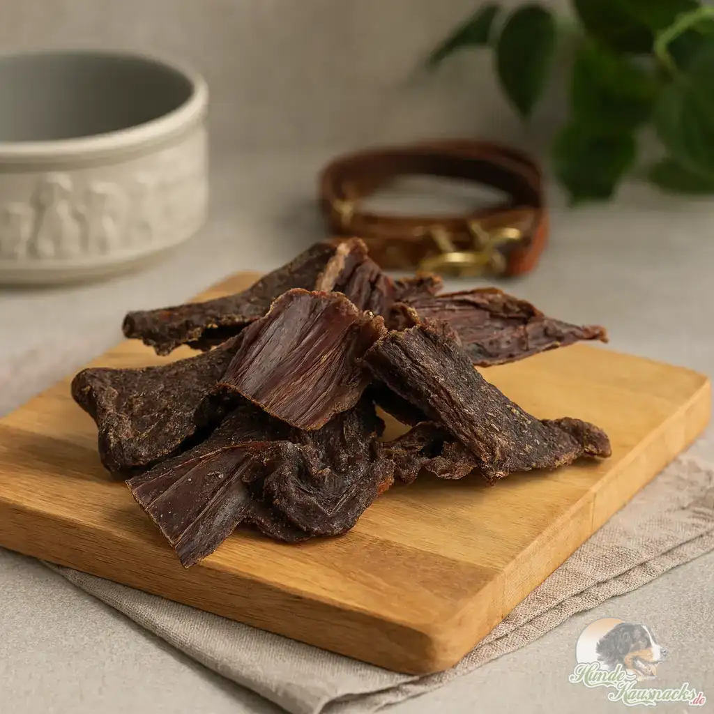 Rinder-Dörrfleisch Abschnitte Hundesnack aus Rind, fettarm und naturbelassen