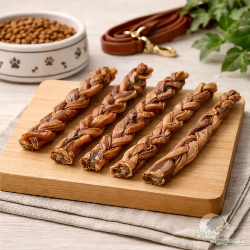 Rinderhaut-Zöpfe 30cm - Gr.L für Hunde
