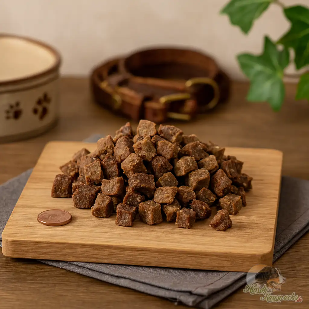 Mini-Trainingswürfel aus Lammlunge, fettarmer Belohnungshappen für Hunde