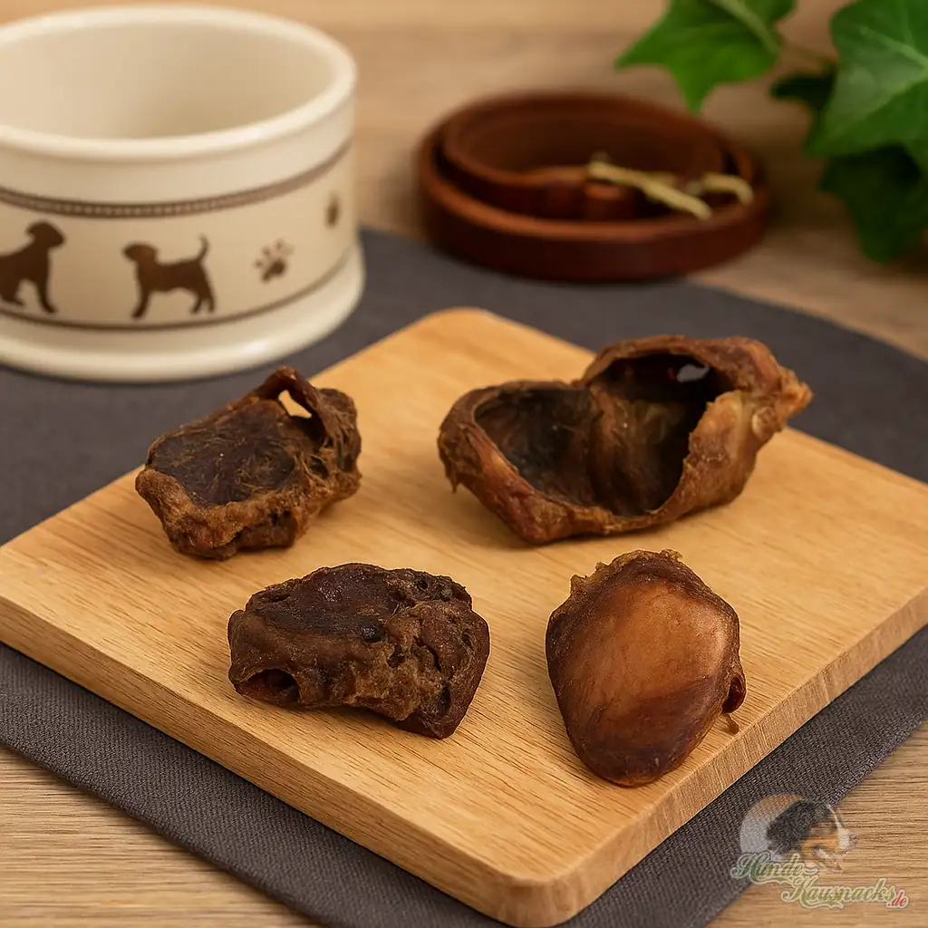 Getrocknete Entenmägen, natürlicher Kausnack für Hunde, Single-Protein Ente