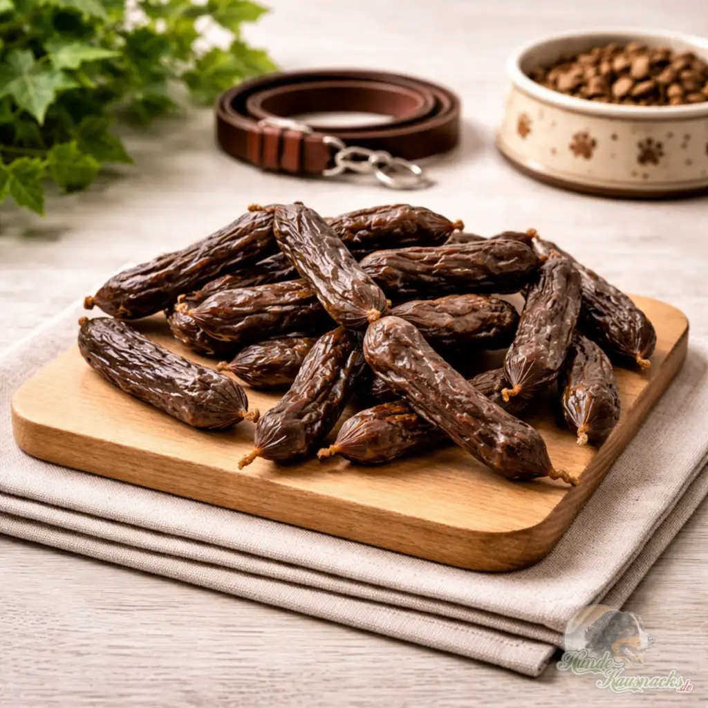 Endloswürstchen aus 100% Geflügel als Hundesnack