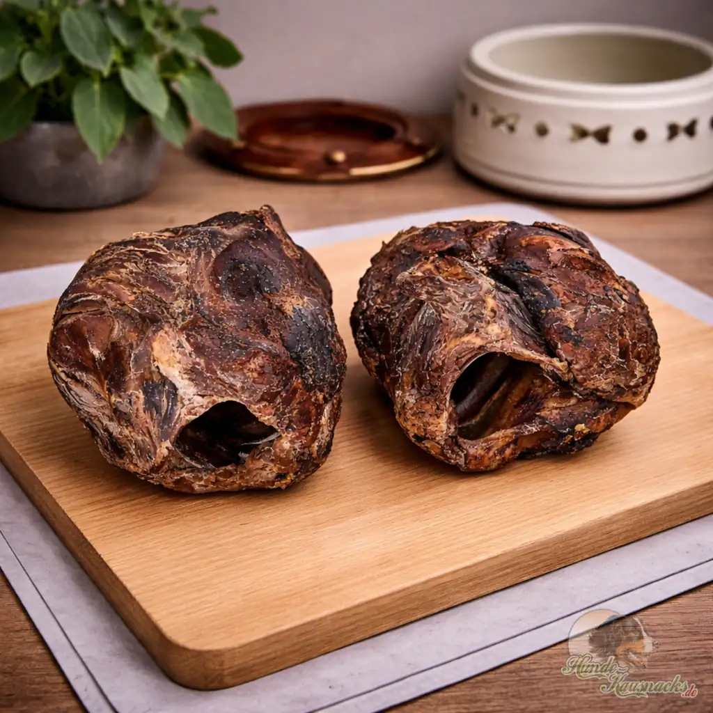 Ganzer-Rinderkehlkopf Gr.L für Hunde