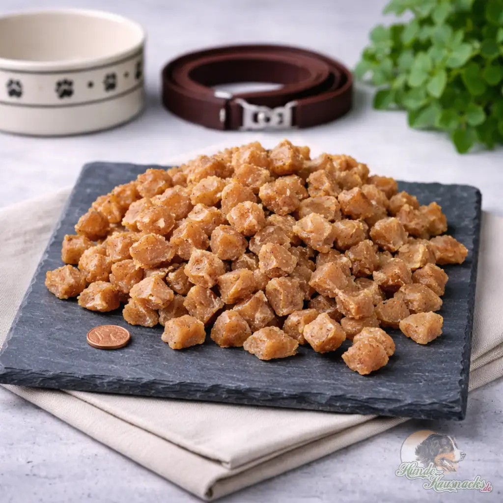 Mini-Trainingswürfel aus Dorschfleisch – natürlicher Hundesnack fürs Training