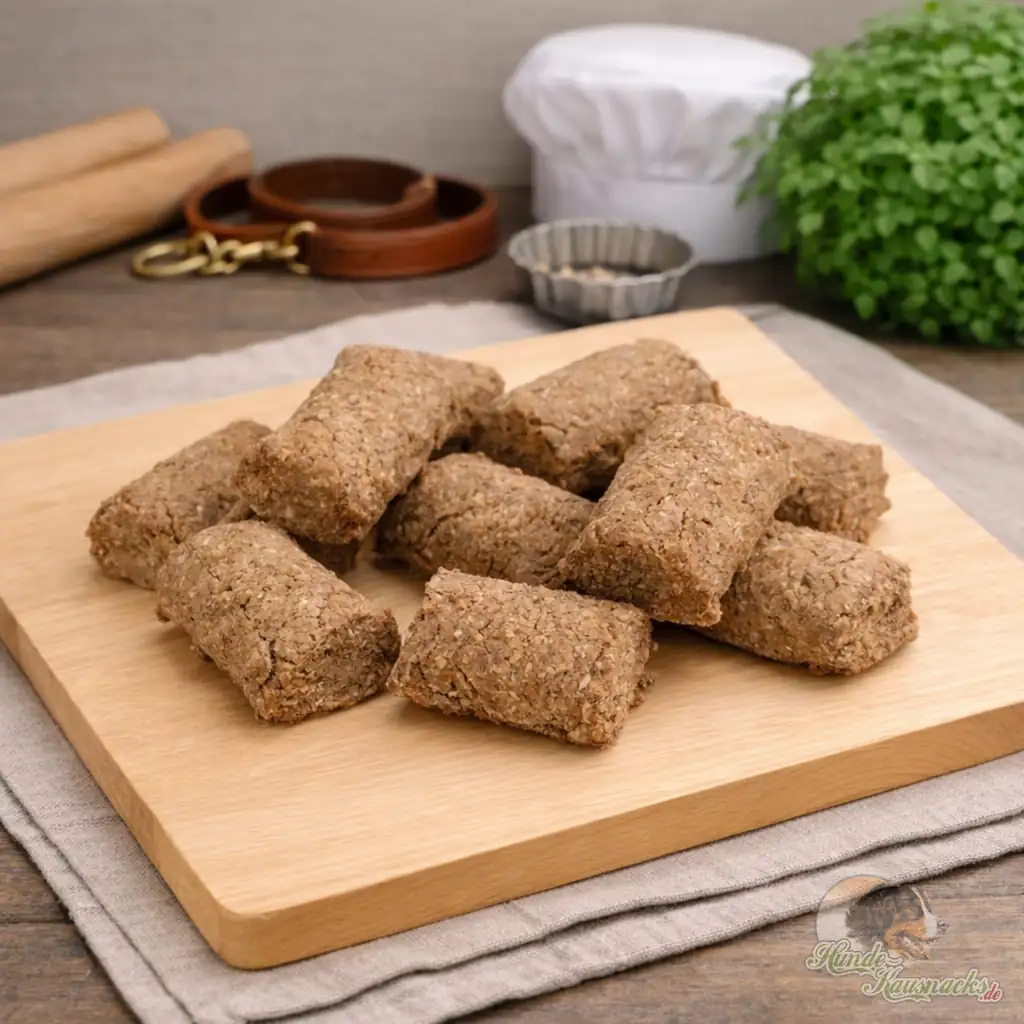 Vegetarisches Mini-Hundebrot Leckerli