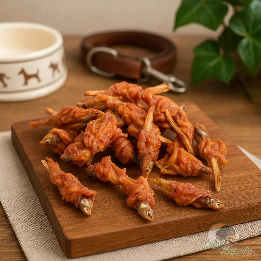 Hühnerbrust mit Fisch Hundesnack, getrocknet, ohne Zusätze