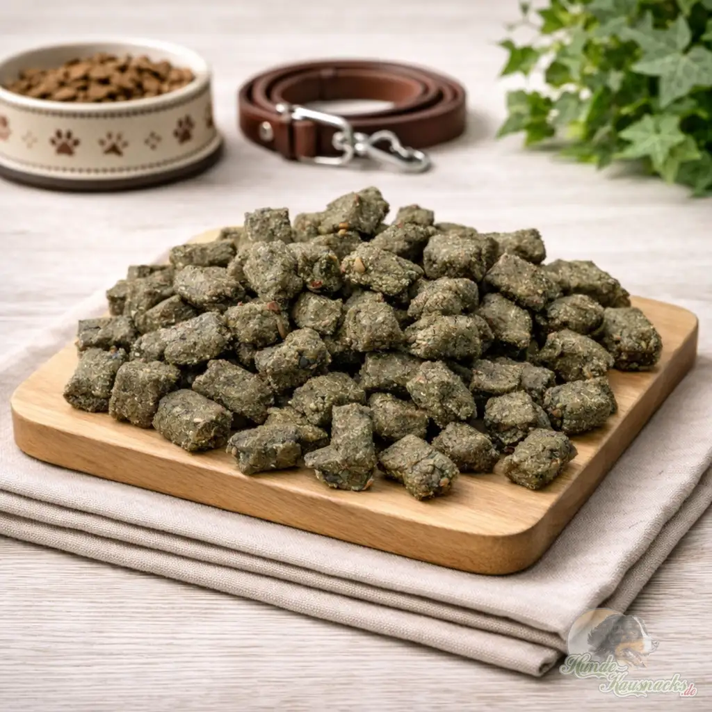 Trainingssnacks mit 30% Fisch, getreidefrei und hypoallergen für Hunde