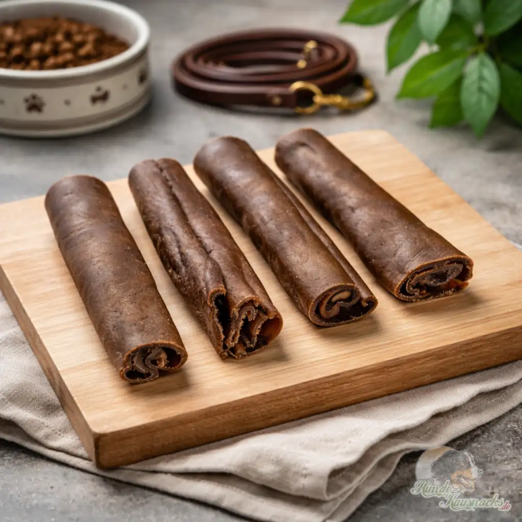 Kamelhaut-Rollen 15cm Gr.S Kauartikel für Hunde zur Zahnpflege