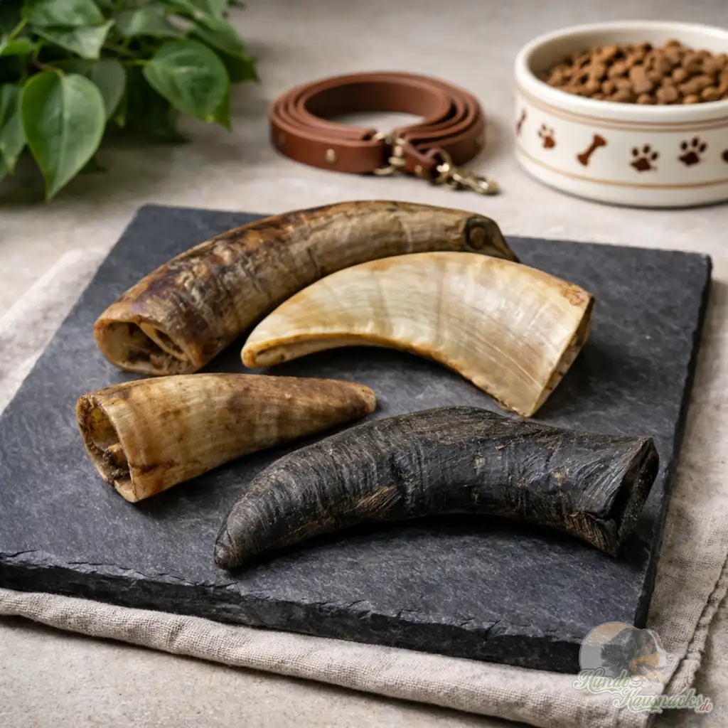 Widderhorn-Mittelstück Gr.S Kauhorn