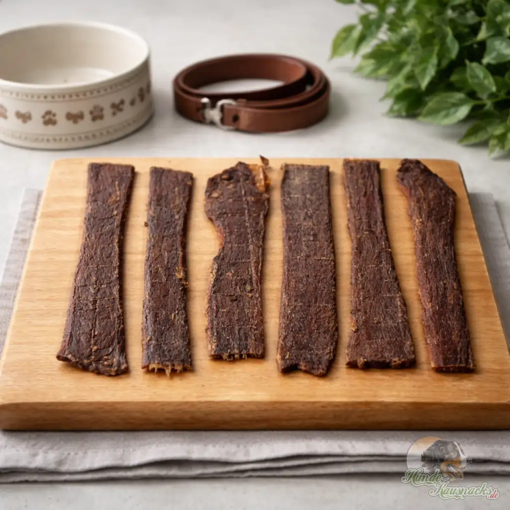Rinder-Dörrfleisch Flach 30cm für Hunde
