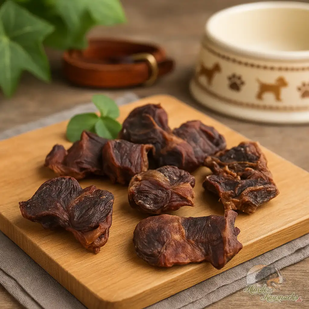 Getrocknete Hähnchenmägen, natürlicher Hundekauartikel aus EU-Produktion