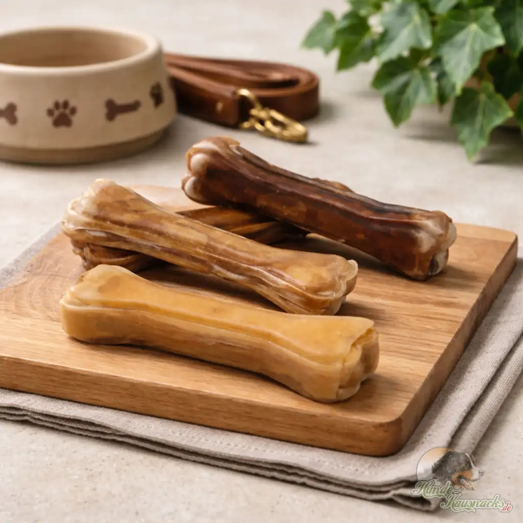 Pferdehaut-Kauknochen ca.10cm