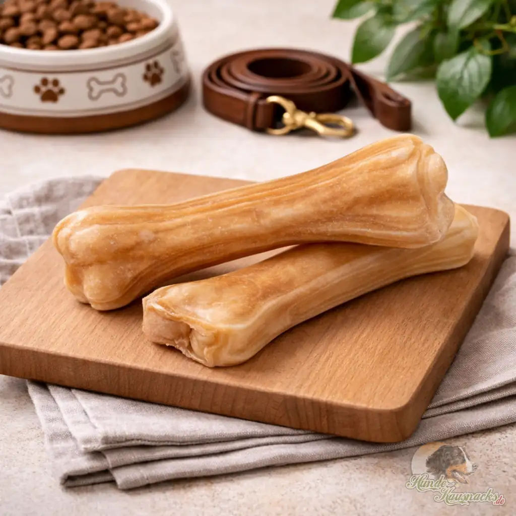 Kauknochen Ziegenfüllung 17cm 115gr