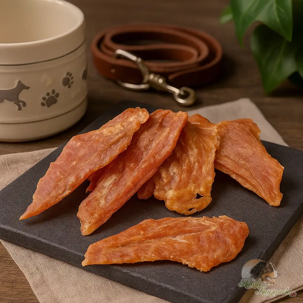 Ganze Hähnchenbrustfilets Premium, magerer Kausnack für Hunde.