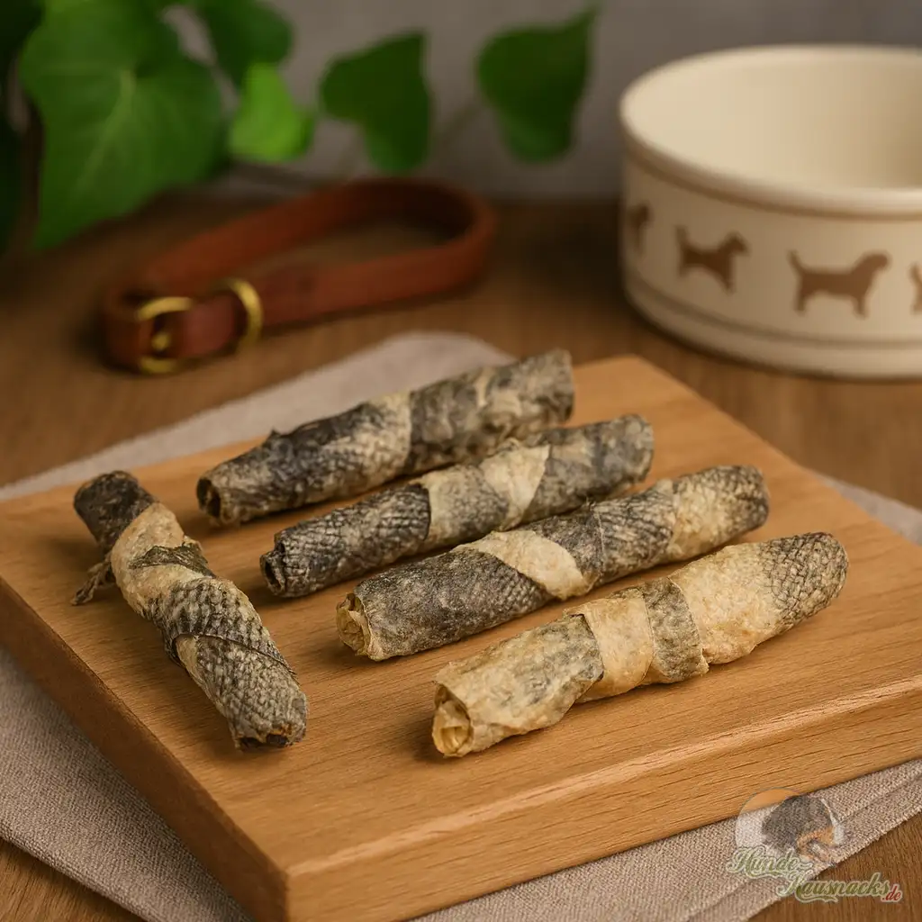 Kabeljau-Kauriegel als fettarmer Hundesnack