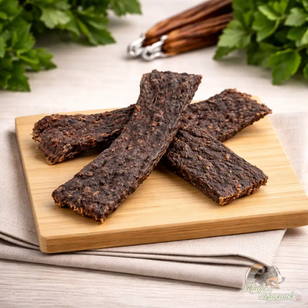 Wildschweinfleisch-Streifen Natur Hundesnack