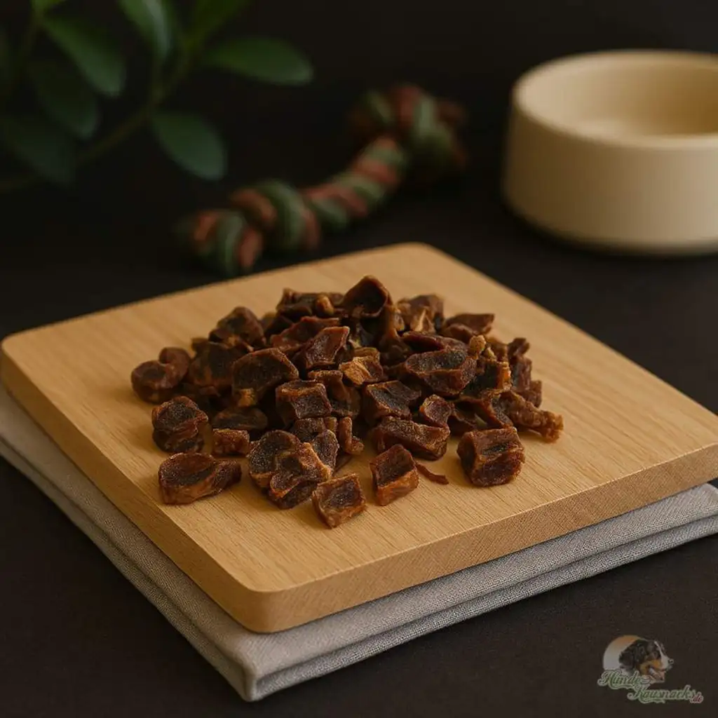 Getrocknete Entenbrust-Trainingswürfel, hypoallergener Hundesnack, naturbelassen