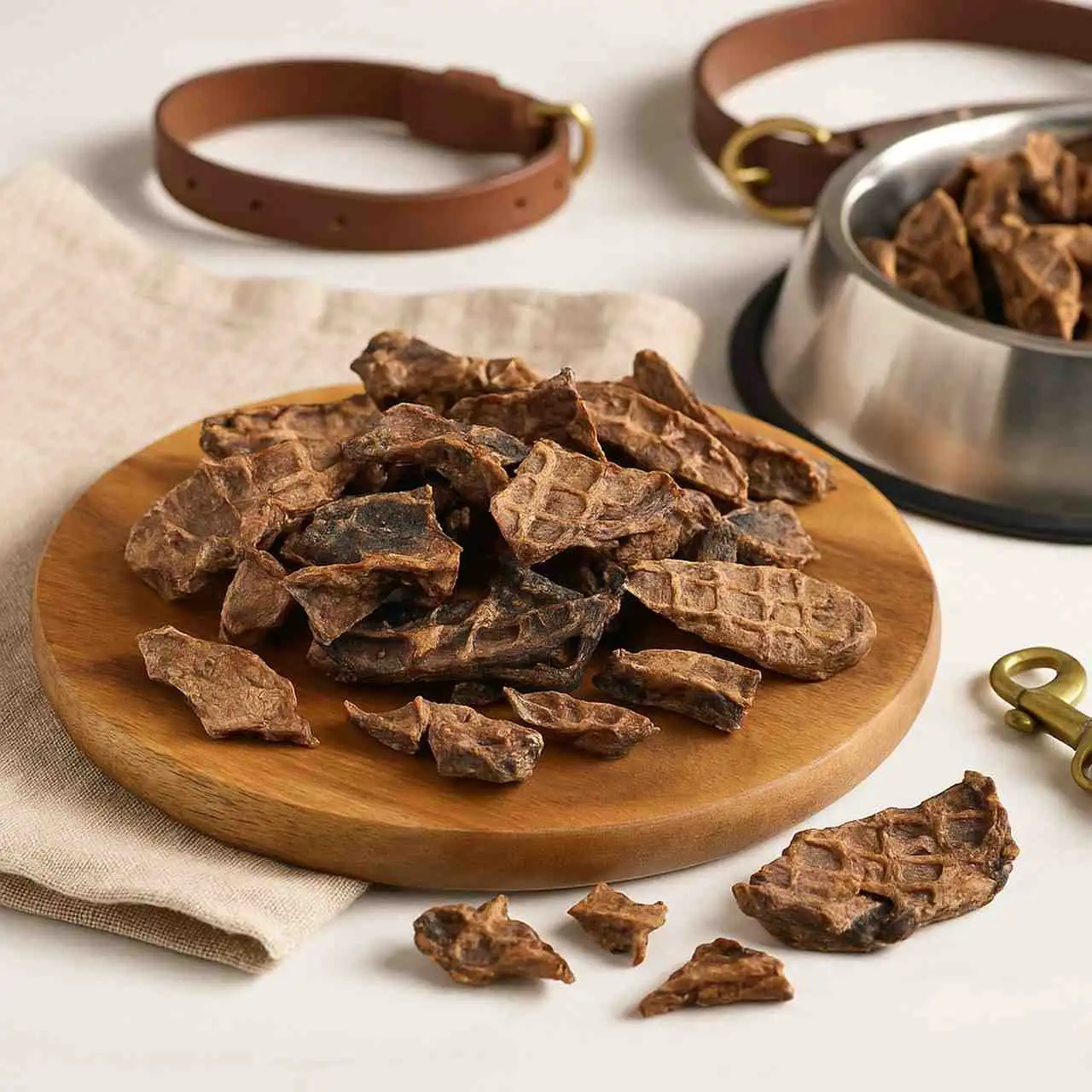 Rinderlungenplatten-Bruch, fettarm, knusprig, naturbelassen, EU-Qualität