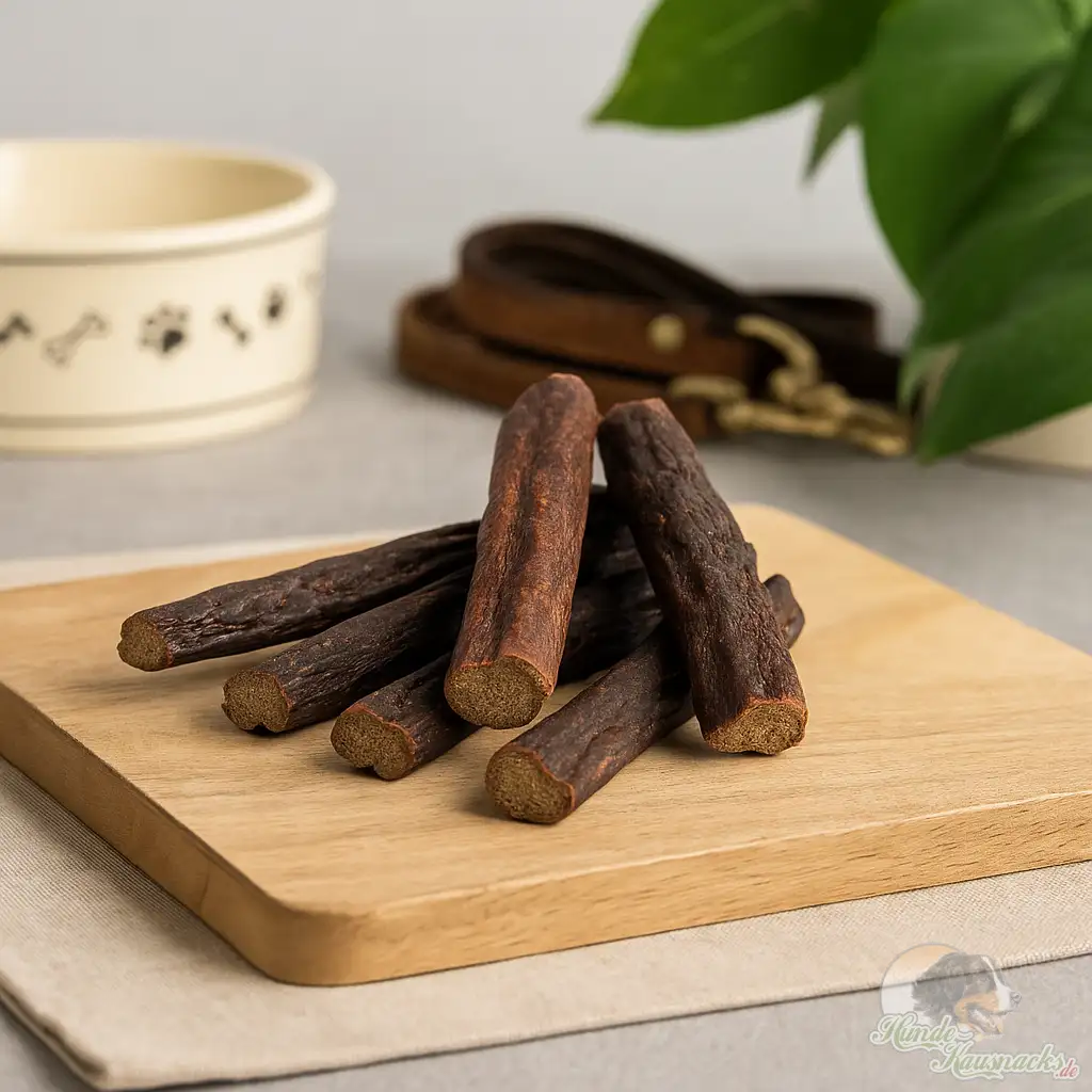 Pferdefleisch-Rolls, hypoallergener Kausnack, natürlich, für Hunde