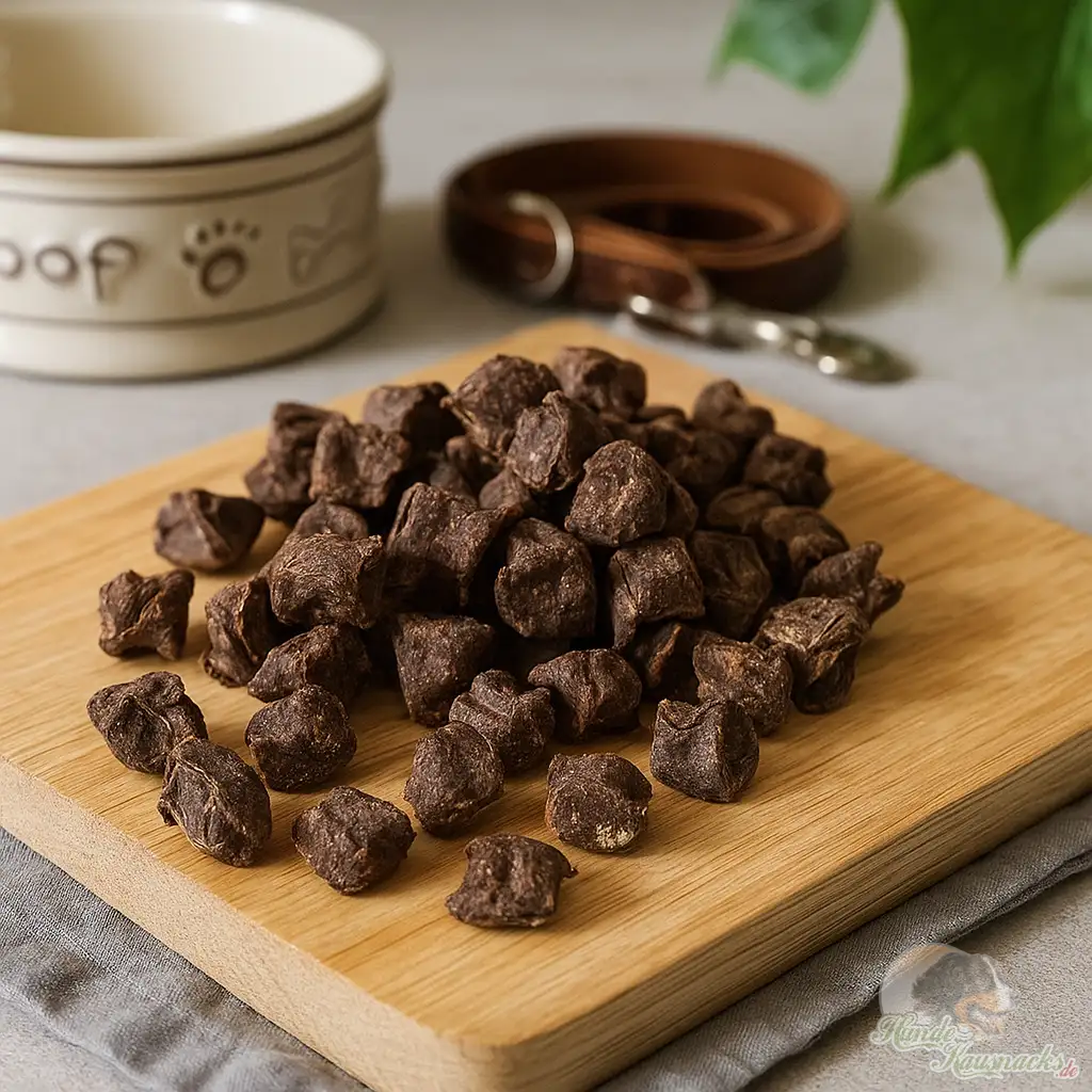 Trainings-Cookies aus Lammfleisch als Belohnungshappen für empfindliche Hunde