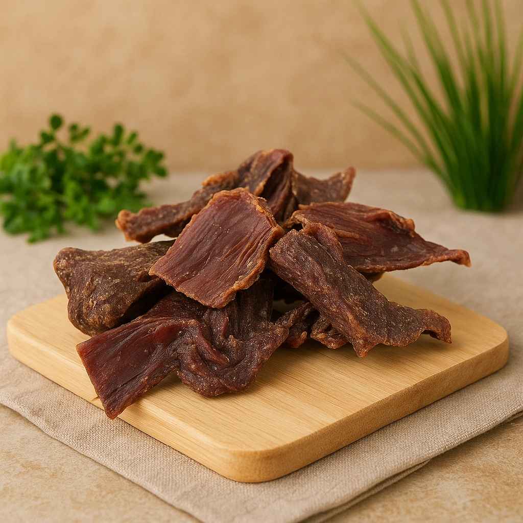Rinder-Dörrfleisch Abschnitte