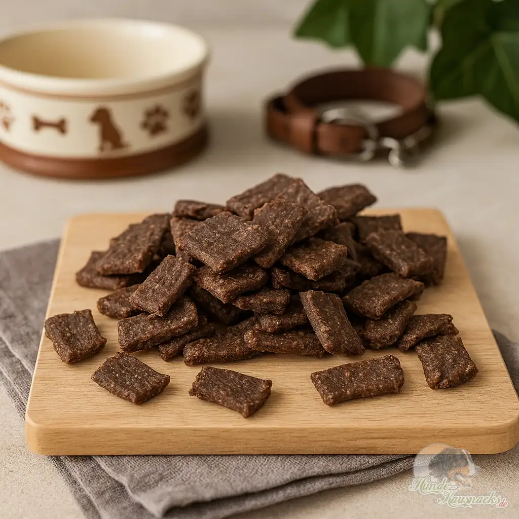 kleine Trainings-Splitter aus Entenfleisch, naturbelassen, Belohnung im Hundetraining