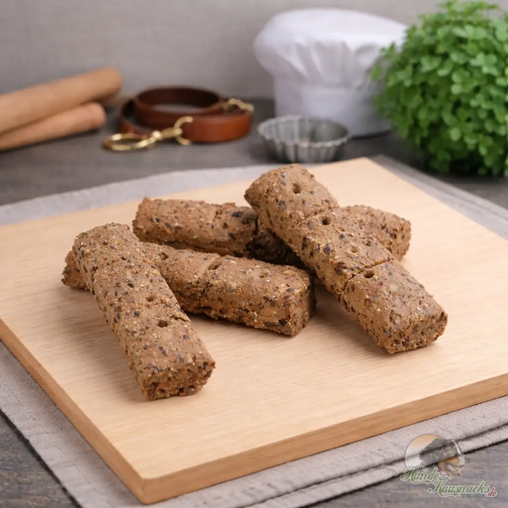 Leinsamenriegel ohne tierische Eiweiße