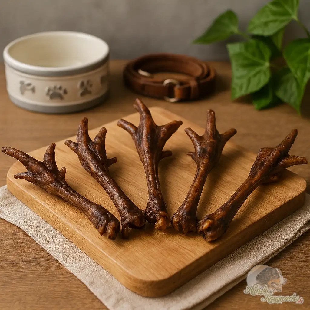 Putenfüße-XL ca.25-30cm/100gr., große getrocknete Hundekauartikel aus Pute