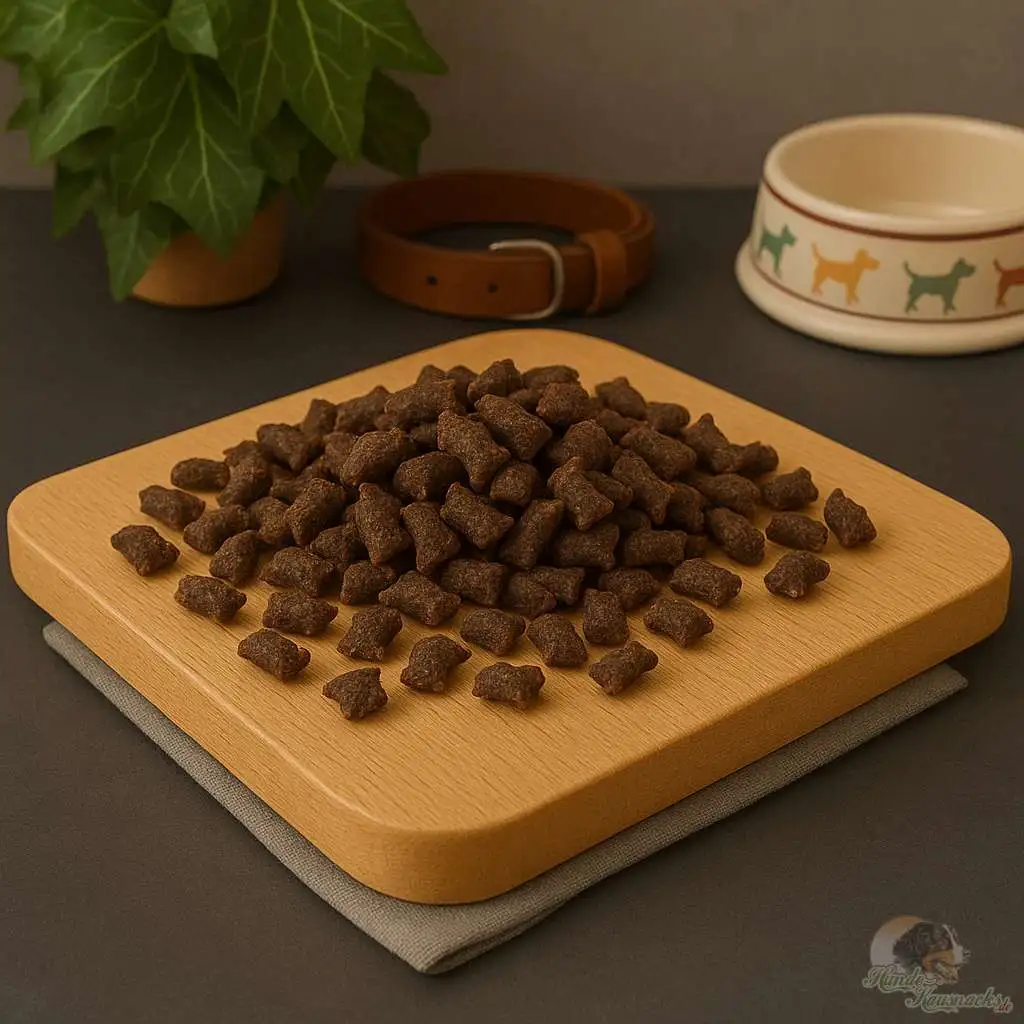 Trainingssnacks-Rindfleisch – getrocknete, fettarme Rindfleischwürfel als natürlicher Hundesnack und Belohnung beim Training