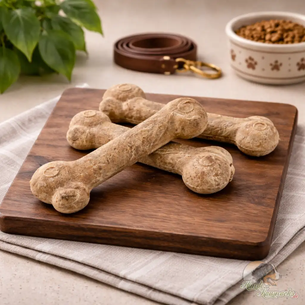 Glutenfreie Hirschknochen als harter, hypoallergener Kausnack für Hunde