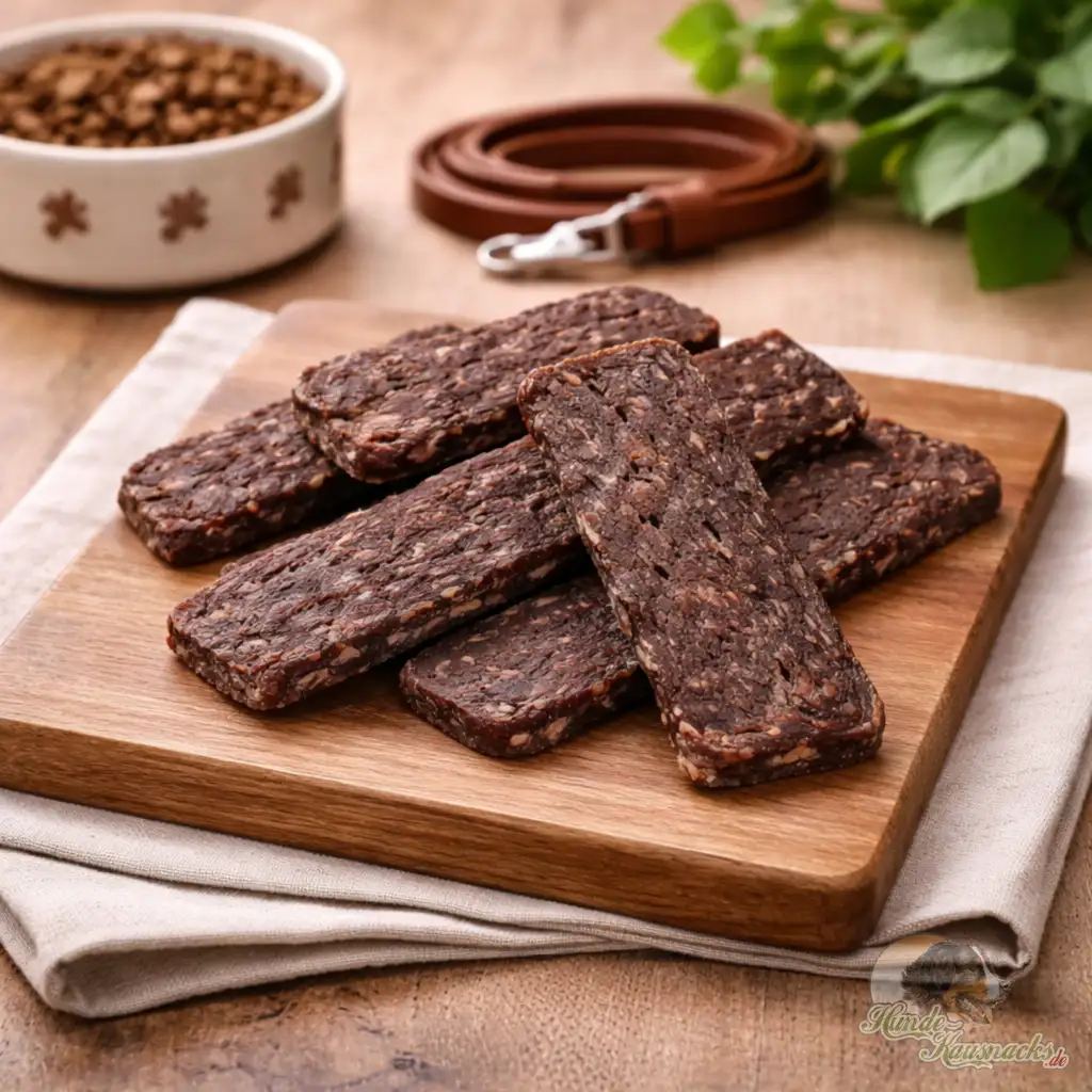 Hirschfleisch-Filets als Hundesnack