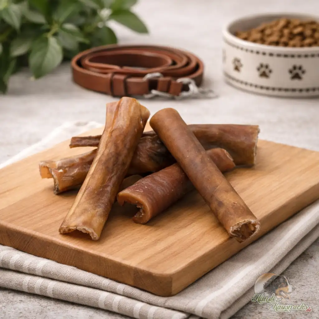 Kamel-Hautstreifen Kausnack Hund